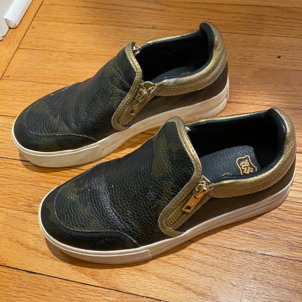 Ash Jordy Camouflage zip sneakers